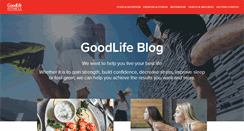Desktop Screenshot of blog.goodlifefitness.com